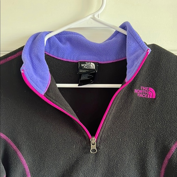 THE NORTH FACE GLACIER 1/4 ZIP FLEECE GIRLS' SIZE XL - Picture 3 of 4